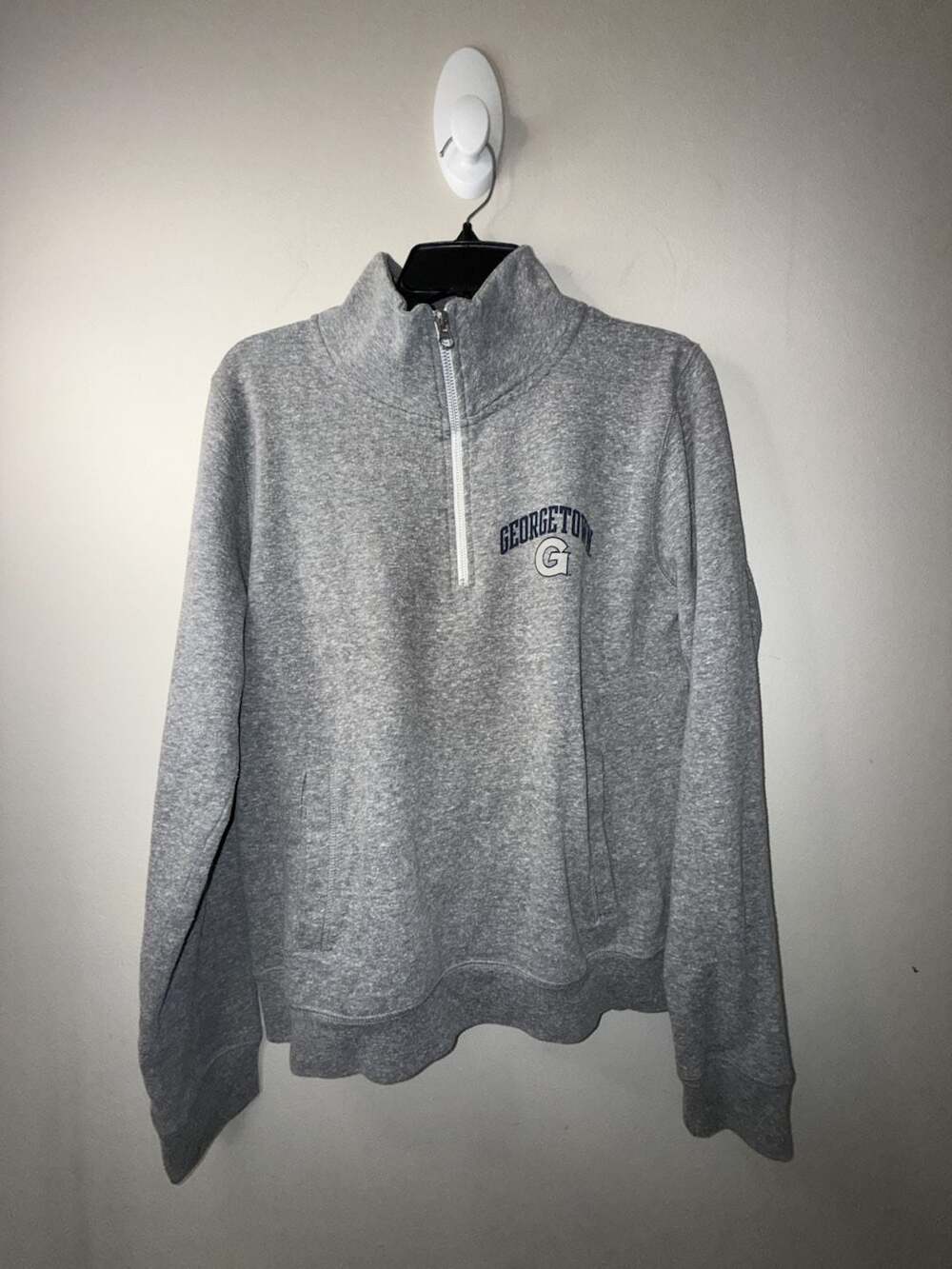 Redshirt Georgetown Hoyas 1/4 Zip Pullover Sweatshirt